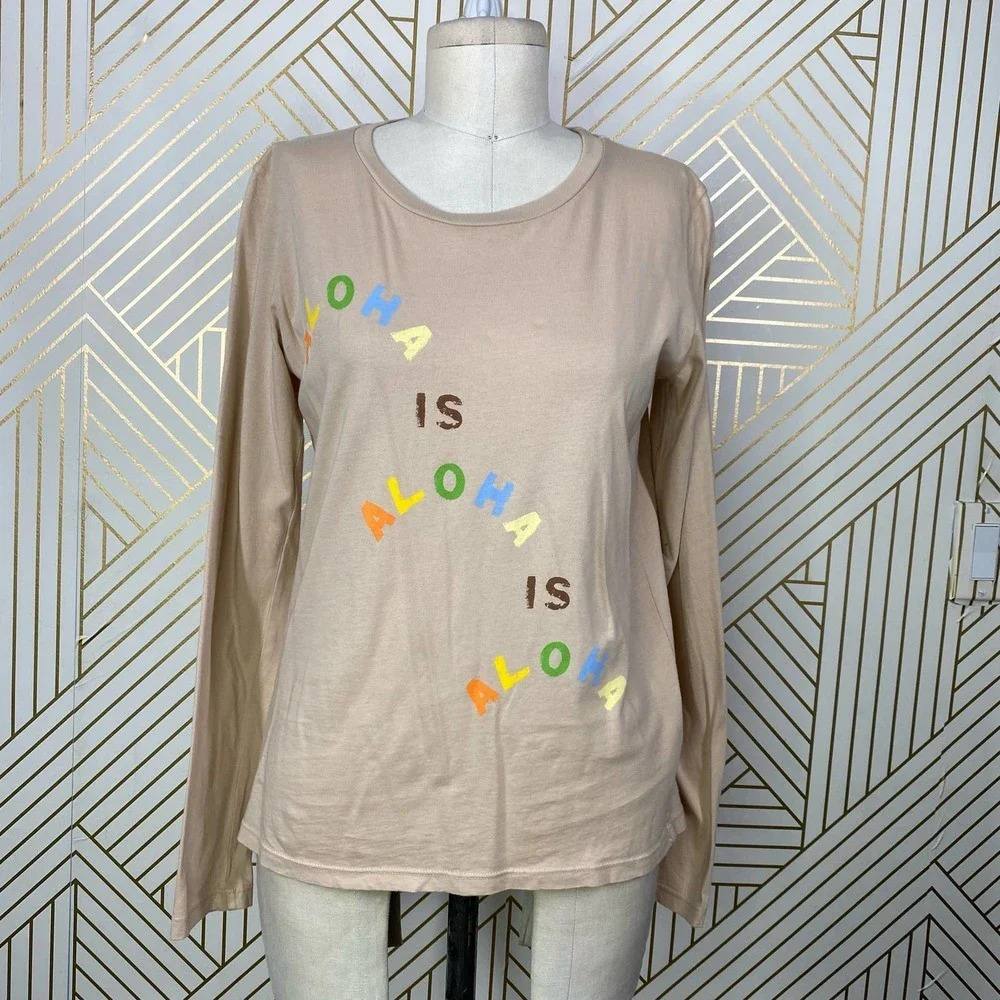 WARM‎ Fun Aloha is Aloha Long Sleeve Graphic Tee